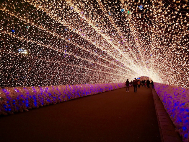 zima w Japonii iluminacje